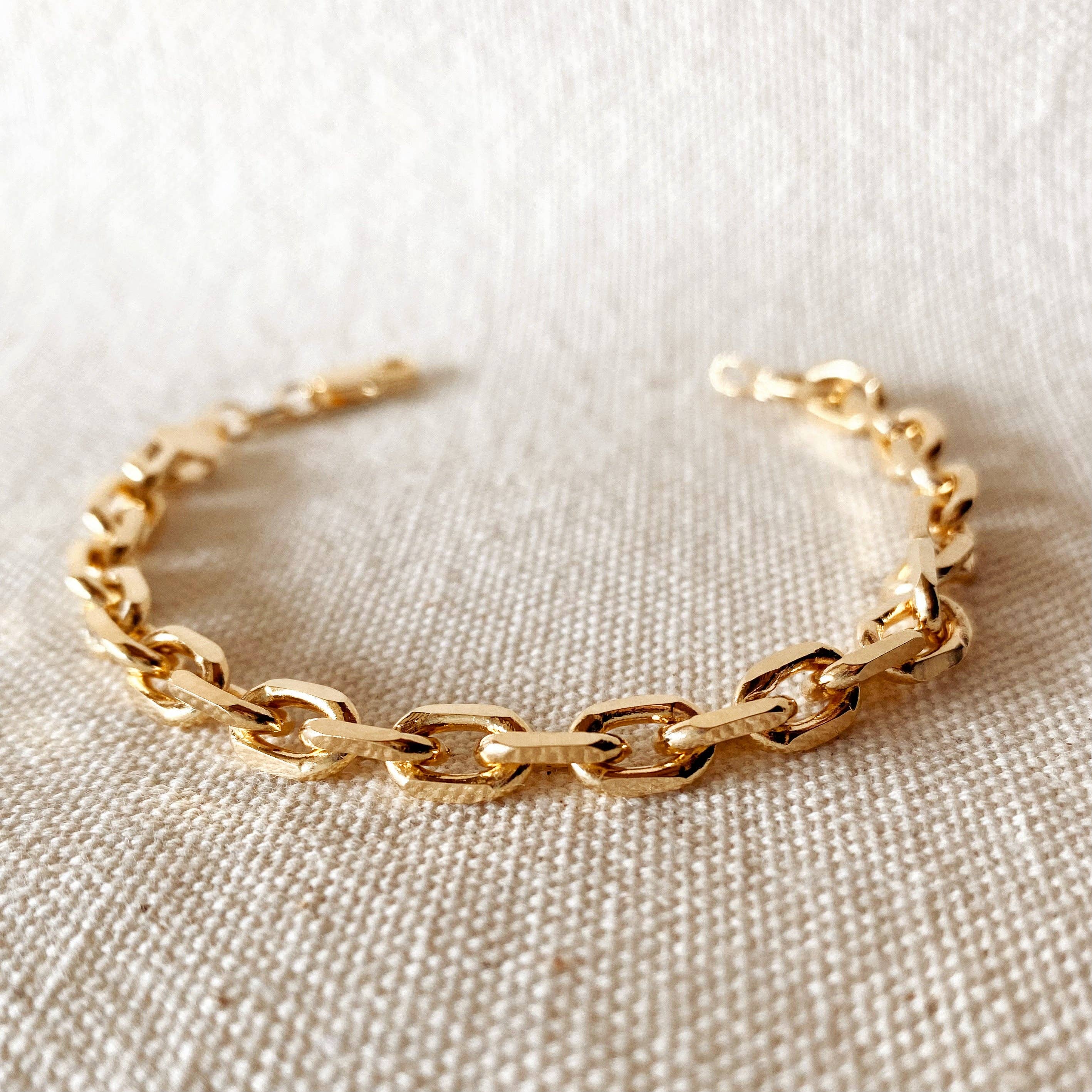 Gold Link Bracelet