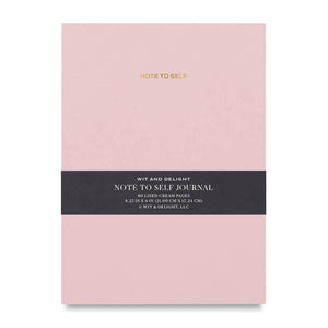 Journal | 'Note to Self' Pink