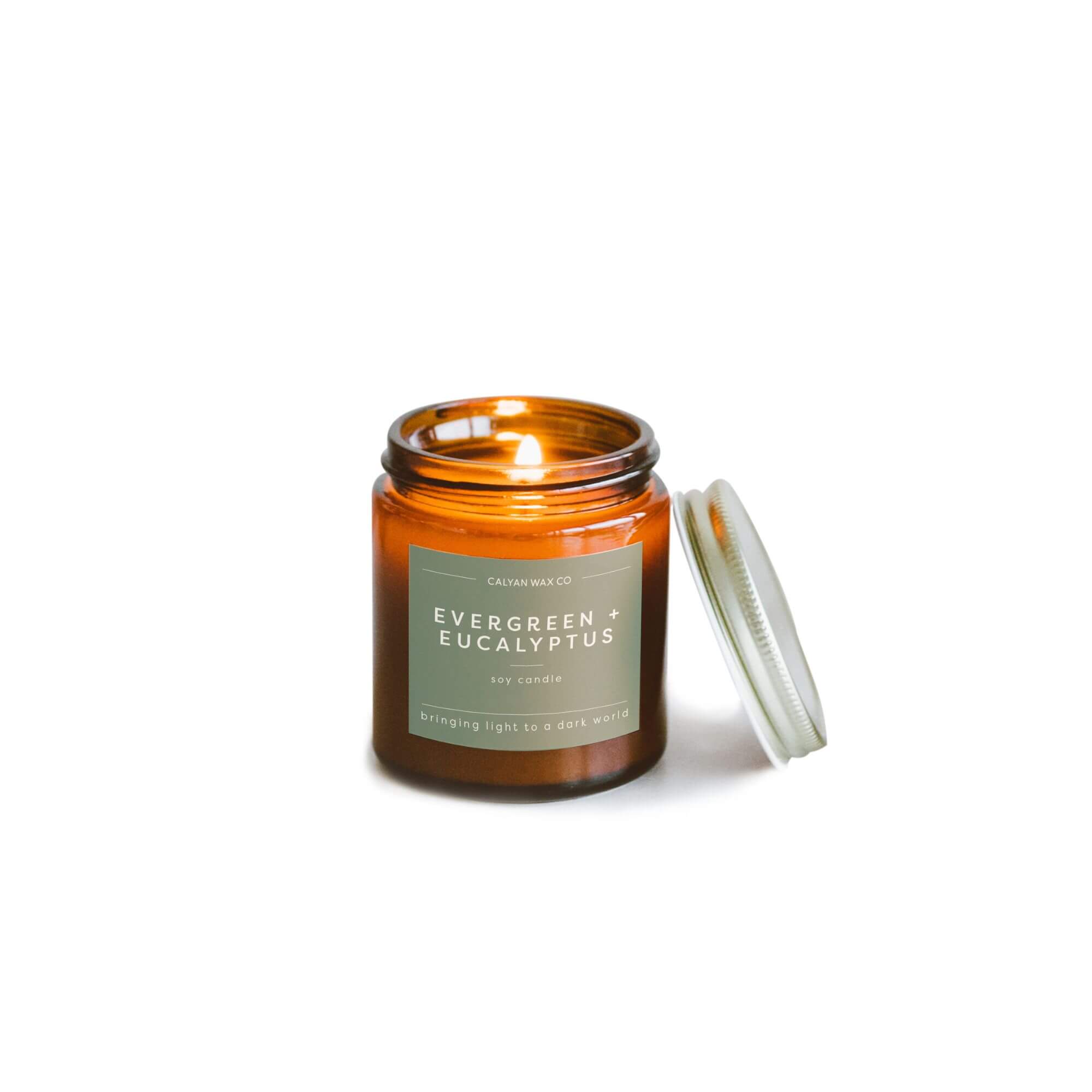 Soy Candle | Evergreen + Eucalyptus