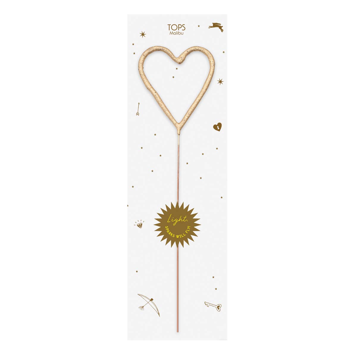 Sparkler Wand Heart