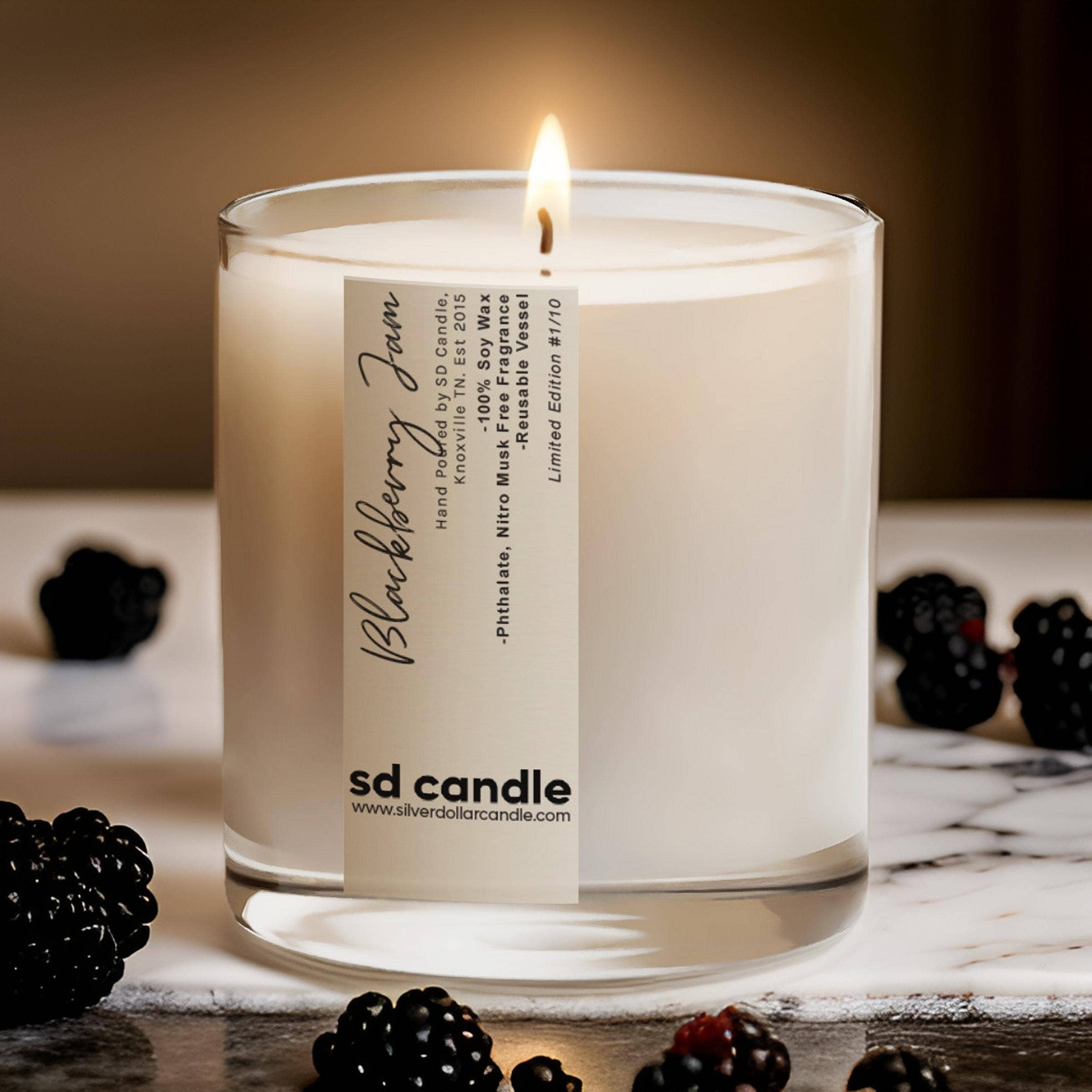 Soy Candle | Blackberry Jam |