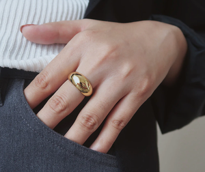 Ring | Gold Dome