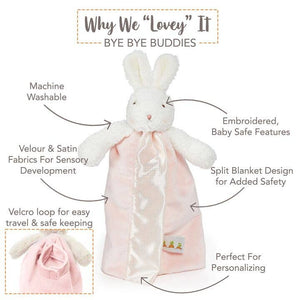 Buddy Blanket | Pink Bunny