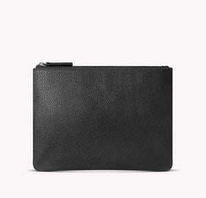 Hand Bag | Vegan Leather Zipper Pouch