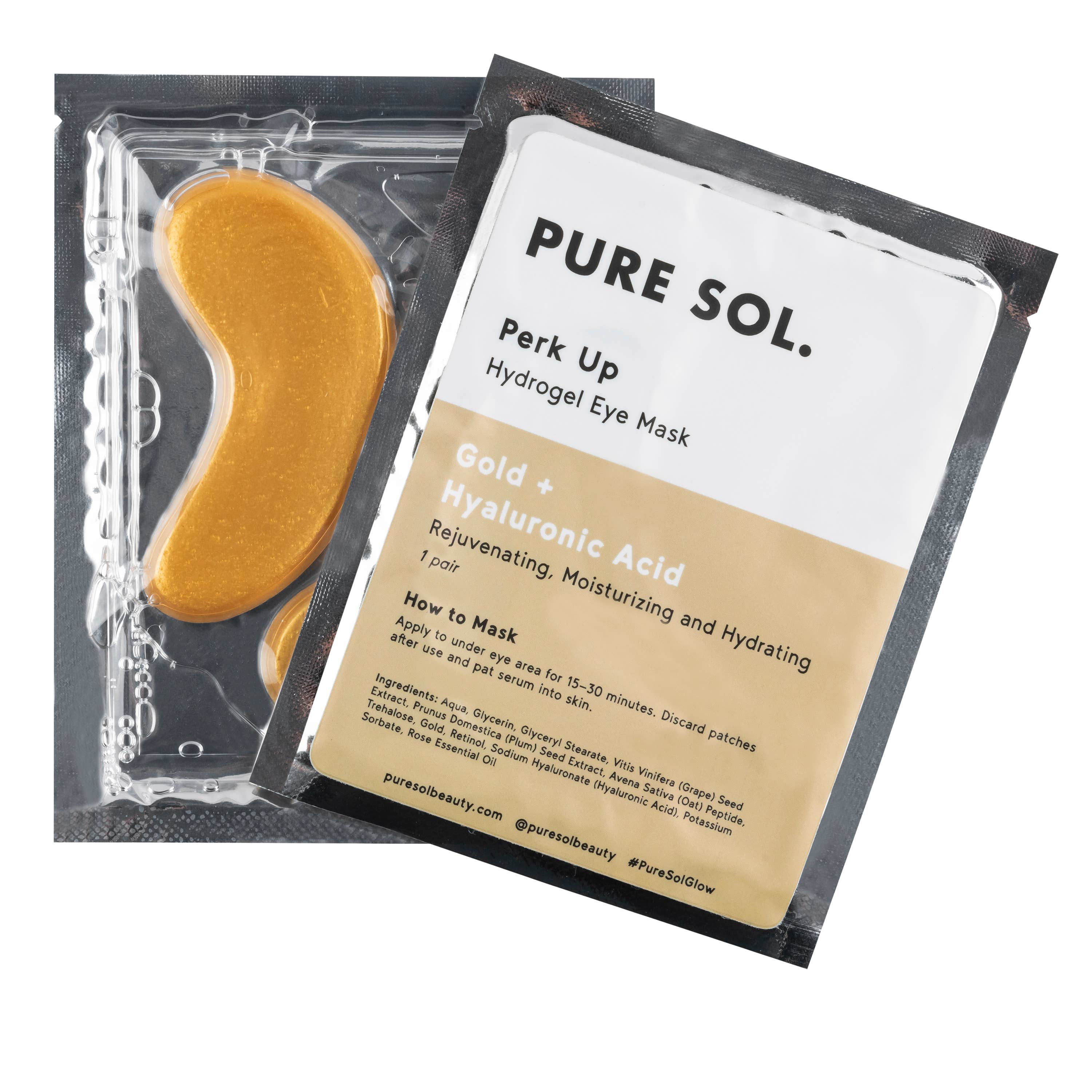 Eye Mask | Perk up Gold + Hyaluronic Acid