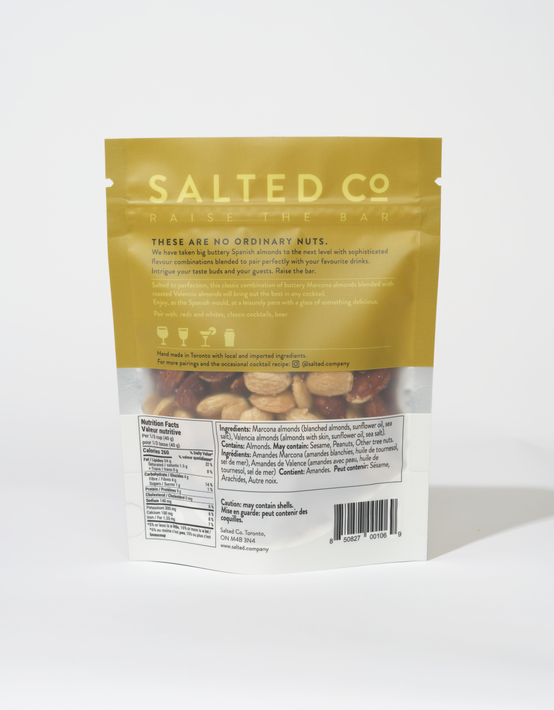 Sea Salt Marcona & Valencia Almonds