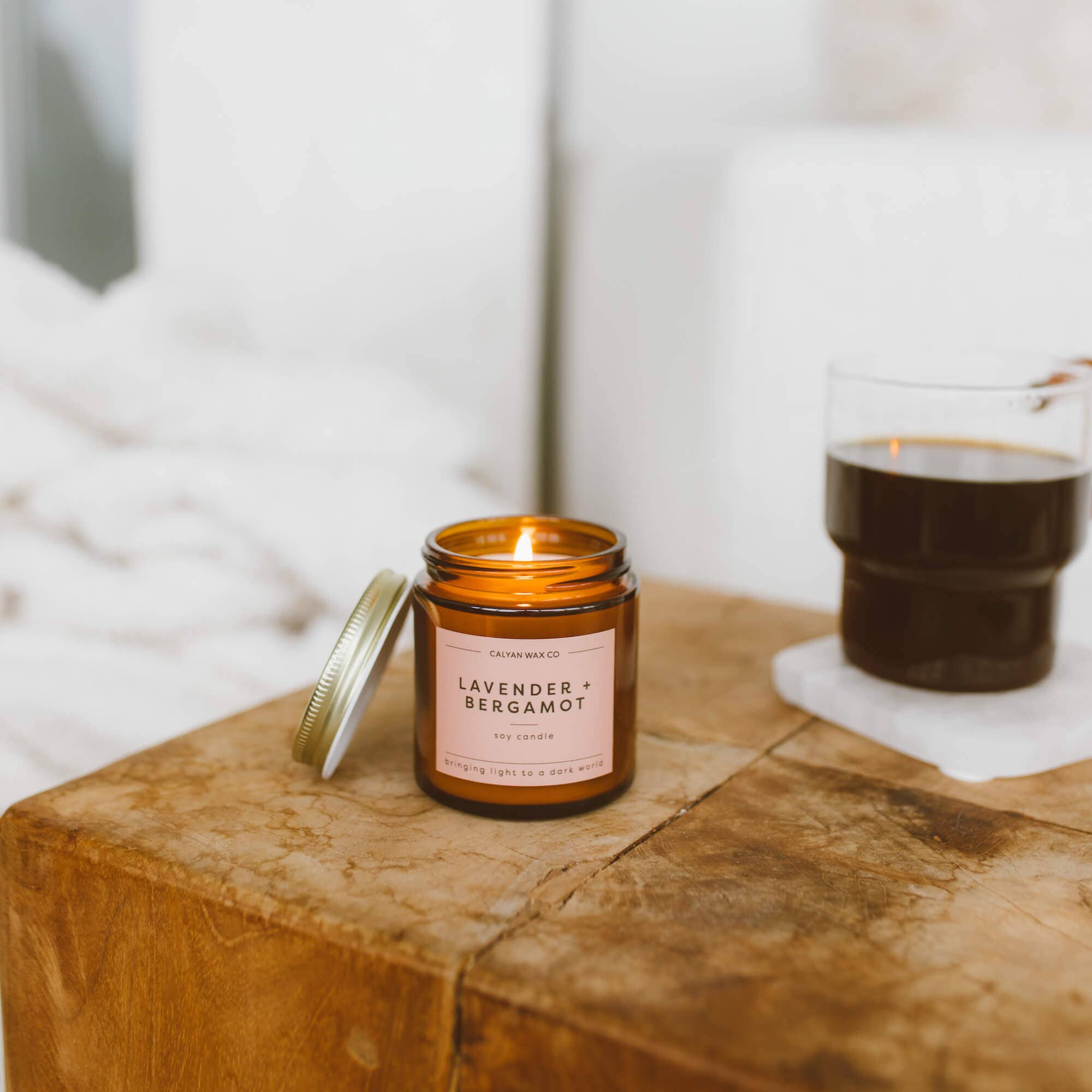 Soy Candle | Lavender + Bergamot