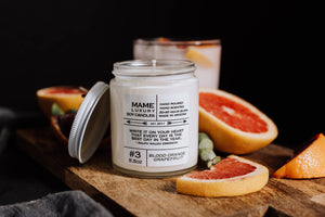 Soy Candle | Blood Orange, Grapefruit Candle