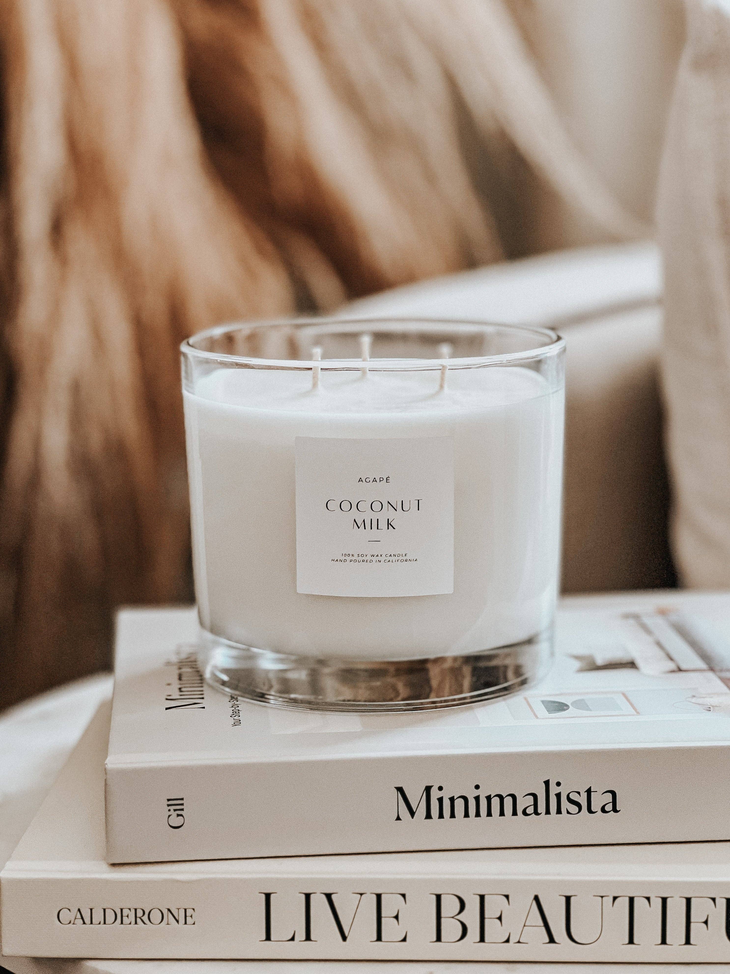 Soy Candle - Coconut Milk - Single Wick