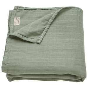 Swaddle Blanket | Bamboo Muslin Apple