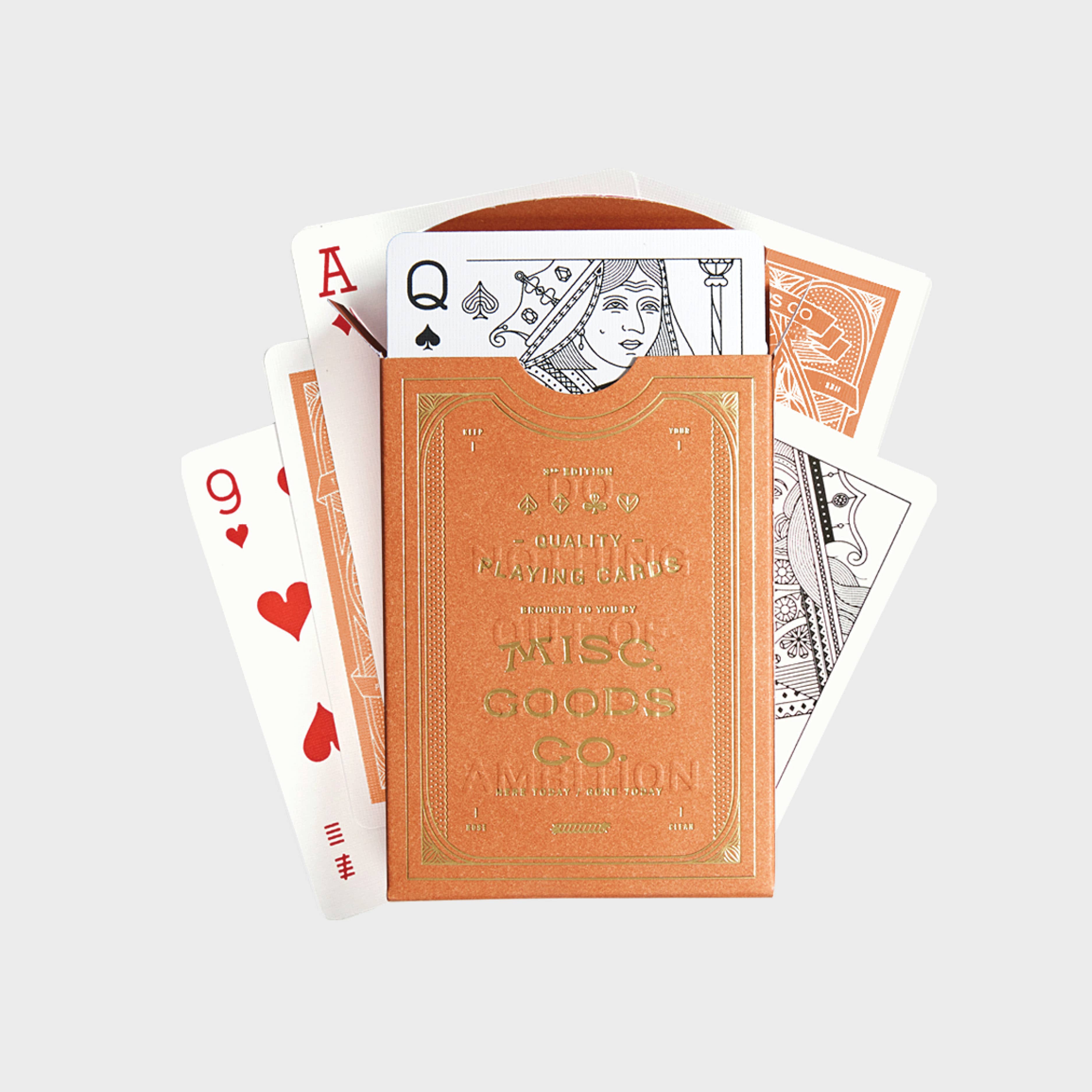 Playing Cards | Sandstone - Unique Illustration