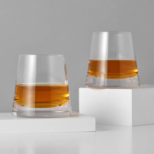 Whiskey Glasses - Crystal - Set of 2