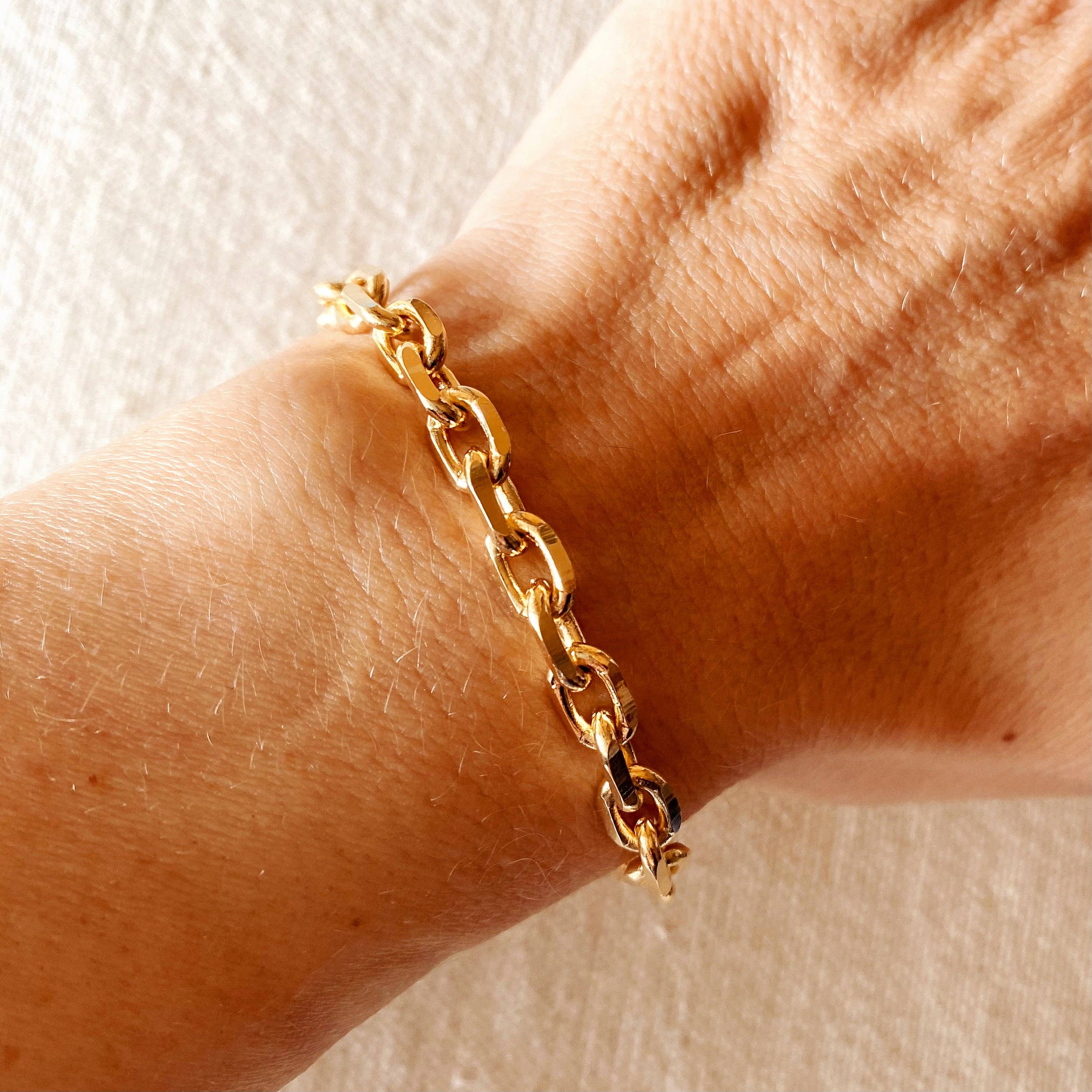 Gold Link Bracelet