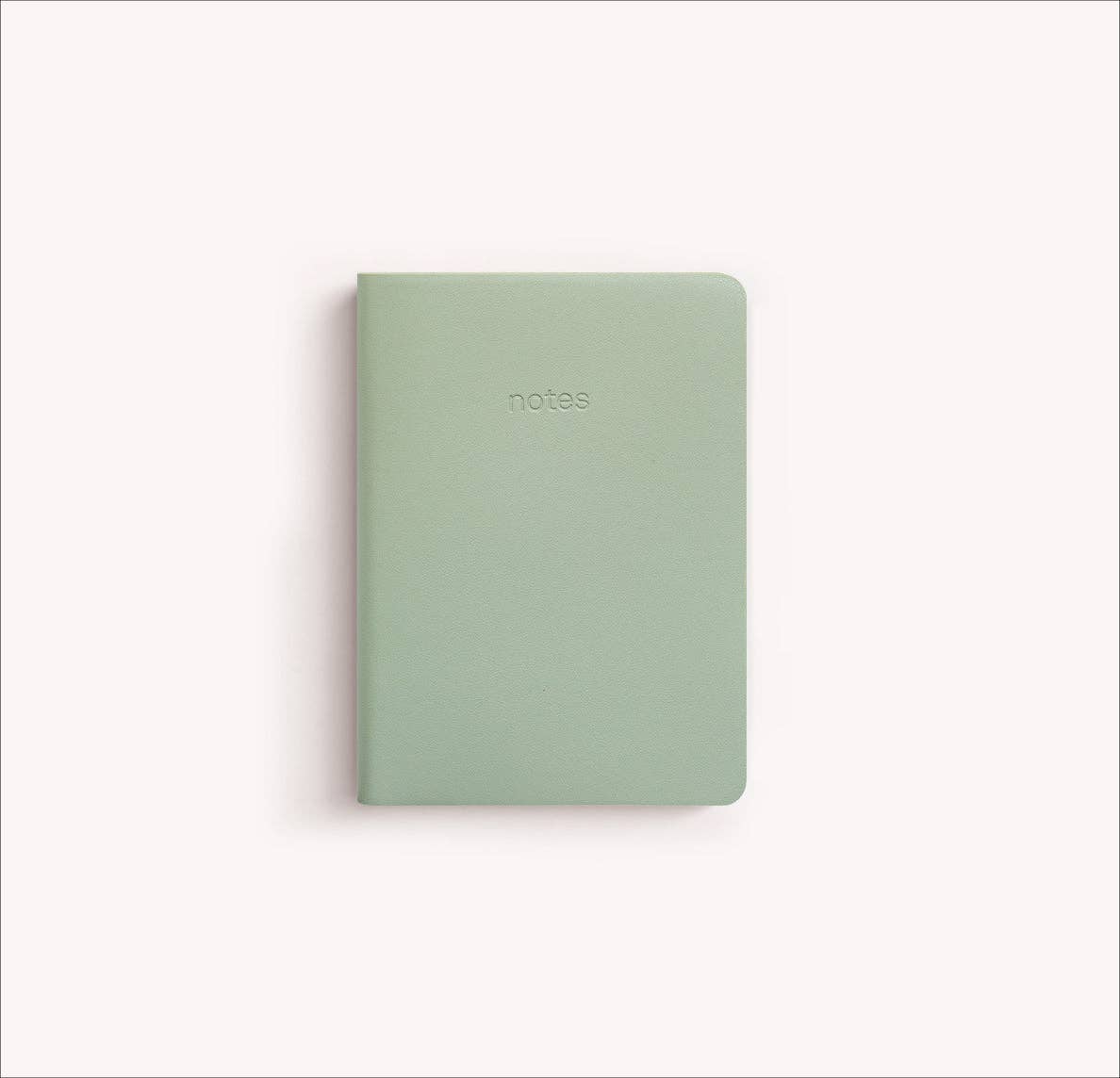 Notebook | A6 Vegan Leather - Moss