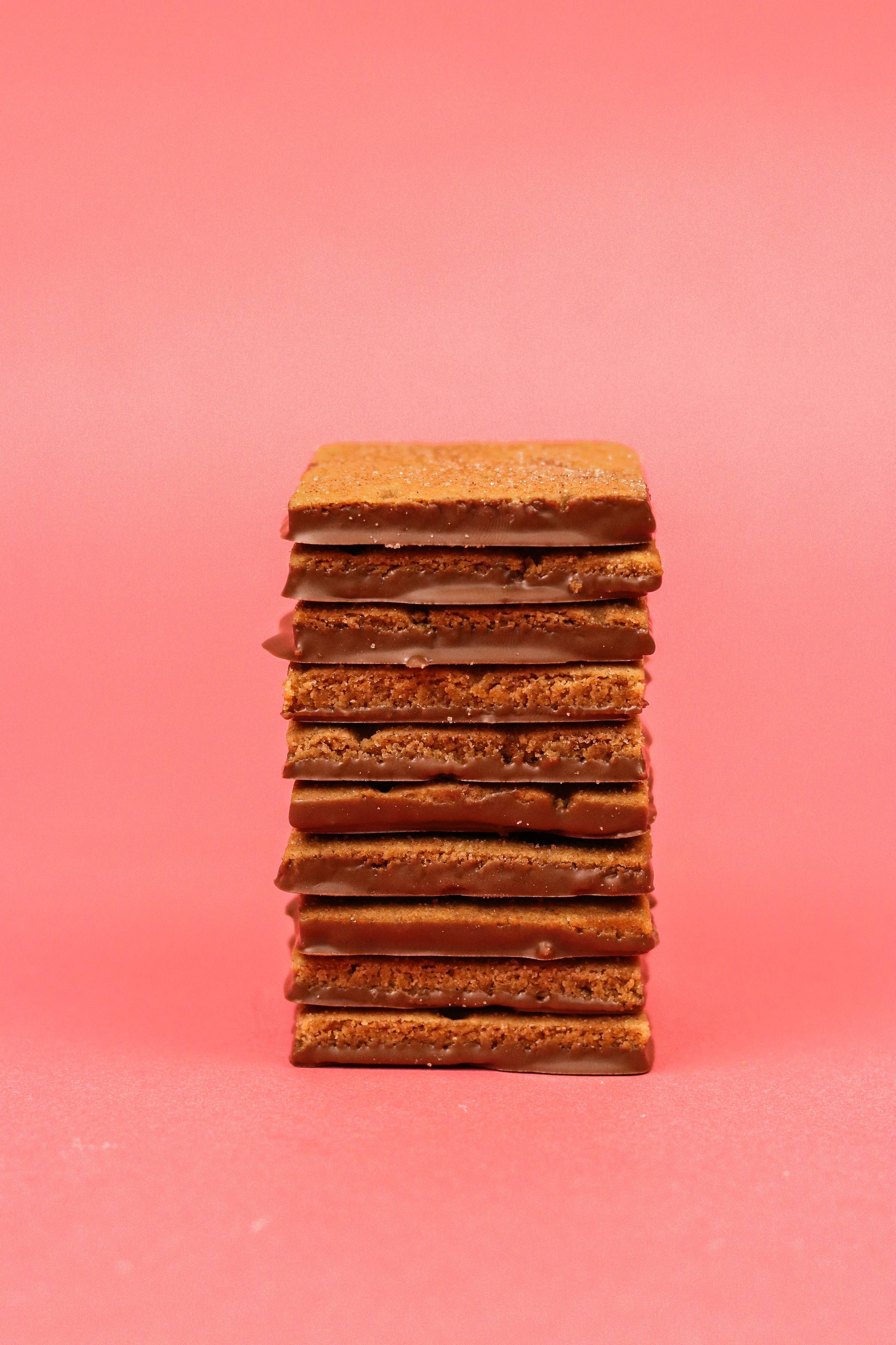 Chocolate Dipped Graham Cookies