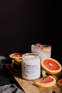 Soy Candle | Blood Orange, Grapefruit Candle