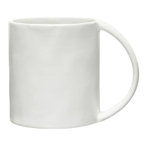 Artisan Wide Handle Mug - Matte White