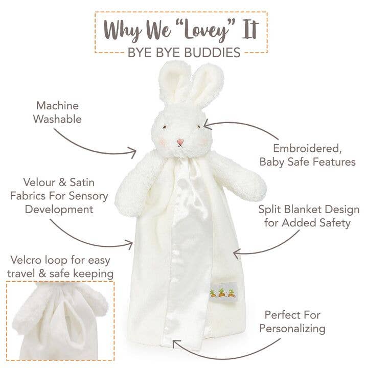 Buddy Blanket | Cream Bunny