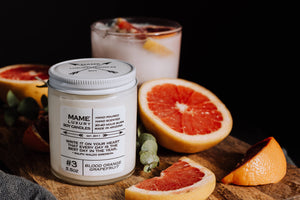 Soy Candle | Blood Orange, Grapefruit Candle