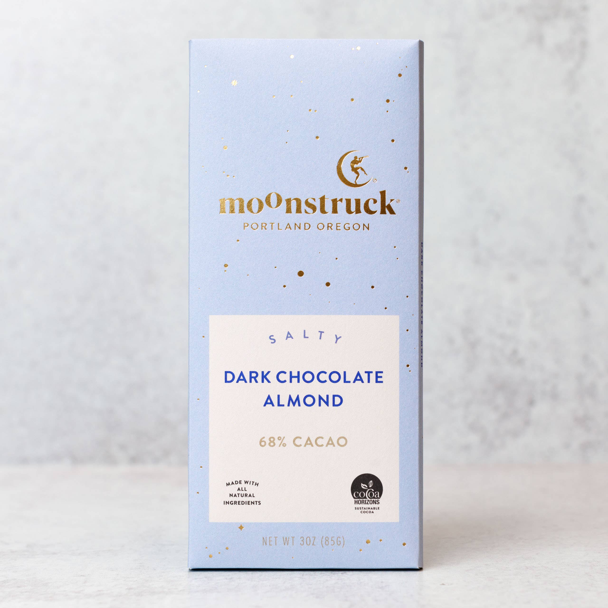 Chocolate Bar | Salty Dark Sea Salt Almond Bar